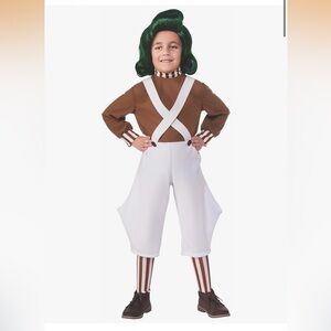 NWT Willy Wonka & The Chocolate Factory Oompa Loompa costume medium 7-8